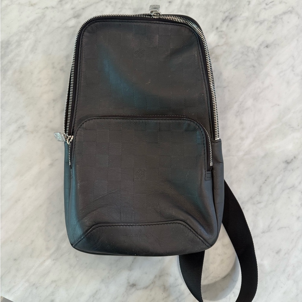 Louis Vuitton Bum Bag Monogram Eclipse Black